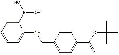 (2-((4-(Tert-Butoxycarbonyl)benzyl)aMino)phenyl)boronic acid CAS#: 693792-99-3