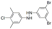 2-(4-chloro-3,5-dimethyl-phenyl)-1-(3,5-dibromophenyl)hydrazine CAS#: 6304-11-6