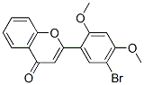 2-(5-bromo-2,4-dimethoxy-phenyl)chromen-4-one CAS#: 6971-19-3