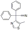 2-(5-methyl-1,3-thiazol-4-yl)-2,2-diphenyl-acetonitrile CAS#: 6974-52-3
