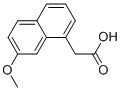 2-(7-Methoxynaphthalen-1-yl)acetic acid CAS#: 6836-22-2