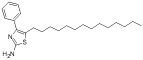 2-AMINO-4-PHENYL-5-N-TETRADECYLTHIAZOLE CAS#: 64415-14-1