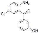 (2-AMINO-5-CHLOROPHENYL)(3-HYDROXYPHENYL)METHANONE CAS#: 62492-58-4