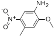 2-AMINO-5-METHYL-4-NITROANISOLE CAS#: 65740-55-8
