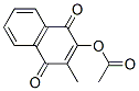 2-Acetoxy-3-methyl-1,4-naphthoquinone CAS#: 6091-04-9