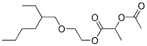 2-Acetoxypropionic acid 2-(2-ethylhexyloxy)ethyl ester CAS#: 64058-37-3