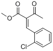 2-Acetyl-3-(2-chlorophenyl)acrylic acid methyl ester CAS#: 67593-46-8