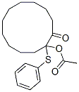 2-Acetyloxy-2-(phenylthio)cyclododecanone CAS#: 63608-51-5