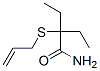 2-Allylthio-2-ethylbutyramide CAS#: 64037-65-6