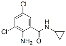 2-Amino-N-cyclopropyl-3,5-dichlorobenzamide CAS#: 63887-24-1