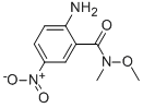 2-Amino-N-methoxy-N-methyl-5-nitrobenzamide CAS#: 628300-35-6