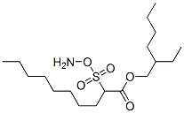 2-(Ammoniooxysulfonyl)decanoic acid 2-ethylhexyl ester CAS#: 67845-74-3