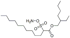 2-(Ammoniooxysulfonyl)dodecanoic acid 2-ethylhexyl ester CAS#: 67845-73-2
