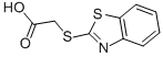 (2-BENZOTHIAZOLYLTHIO)ACETIC ACID CAS#: 6295-57-4