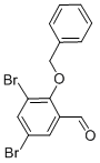 2-(BENZYLOXY)-3,5-DIBROMOBENZALDEHYDE CAS#: 61657-63-4