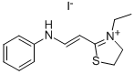 2-(BETA-ANILINO)VINYL-3-ETHYL THIAZOLIUM IODIDE CAS#: 63870-40-6