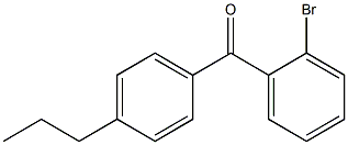 2-BROMO-4'-N-PROPYLBENZOPHENONE CAS#: 64358-16-3