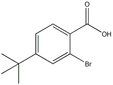 2-BROMO-4-TERT-BUTYLBENZOIC ACID CAS#: 6332-96-3