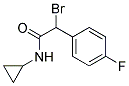 2-BROMO-N-CYCLOPROPYL-2-(4-FLUOROPHENYL)ACETAMIDE CAS#: 630120-79-5