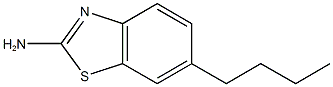 2-Benzothiazolamine,6-butyl-(9CI) CAS#: 65948-20-1