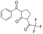 2-Benzoyl-5-(trifluoroacetyl)cyclopentanone CAS#: 62185-60-8
