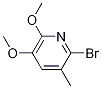 2-BroMo-5,6-diMethoxy-3-Methyl-pyridine CAS#: 64837-91-8