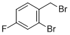 2-Bromo-1-(bromomethyl)-4-fluorobenzene CAS#: 61150-57-0