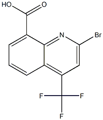 2-Bromo-4-trifluoromethyl-8-quinolinecarboxylic Acid CAS#: 590372-23-9