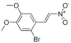 2-Bromo-4,5-dimethoxy-1-(2-nitroethenyl)-benzene CAS#: 66599-23-3