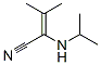 2-Butenenitrile, 3-methyl-2-(1-methylethyl)amino- CAS#: 63364-15-8