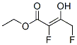 2-Butenoic acid, 2,4-difluoro-3-hydroxy-, ethyl ester CAS#: 698336-27-5