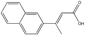 2-Butenoic acid, 3-(2-naphthalenyl)-, (2E)- CAS#: 565190-69-4
