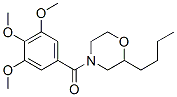 2-Butyl-4-(3,4,5-trimethoxybenzoyl)morpholine CAS#: 63868-53-1