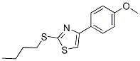 2-(Butylthio)-4-(4-methoxyphenyl)thiazole CAS#: 69426-52-4
