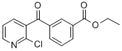 2-CHLORO-3-(3-ETHOXYCARBONYLBENZOYL)PYRIDINE CAS#: 654059-12-8