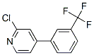 2-CHLORO-4-(3-TRIFLUOROMETHYLPHENYL)PYRIDINE CAS#: 697739-20-1
