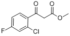 2-CHLORO-4-FLUORO-BETA-OXO-BENZENEPROPANOIC ACID METHYL ESTER CAS#: 627544-76-7
