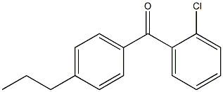 2-CHLORO-4'-N-PROPYLBENZOPHENONE CAS#: 64358-07-2