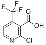 2-CHLORO-4-(TRIFLUOROMETHYL)NICOTINIC ACID CAS#: 590371-81-6