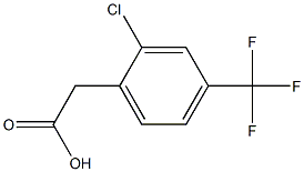 2-CHLORO-4-(TRIFLUOROMETHYL)PHENYLACETIC ACID CAS#: 601513-26-2