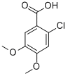 2-CHLORO-4,5-DIMETHOXYBENZOIC ACID CAS#: 60032-95-3