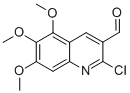 2-CHLORO-5,6,7-TRIMETHOXY-QUINOLINE-3-CARBALDEHYDE CAS#: 68236-25-9