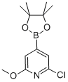 2-CHLORO-6-METHOXYPYRIDINE-4-BORONIC ACID PINACOL ESTER CAS#: 697739-24-5