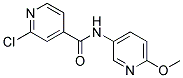 2-CHLORO-N-(6-METHOXYPYRIDIN-3-YL)ISONICOTINAMIDE CAS#: 680217-98-5