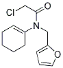 2-CHLORO-N-CYCLOHEX-1-EN-1-YL-N-(2-FURYLMETHYL)ACETAMIDE CAS#: 69763-25-3