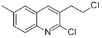 2-Chloro-3-(2-chloroethyl)-6-methylquinoline CAS#: 62595-02-2