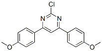 2-Chloro-4,6-bis(4-methoxyphenyl)pyrimidine CAS#: 63673-72-3