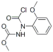 2-(Chlorocarbonyl)-2-(2-methoxyphenyl)hydrazine-1-carboxylic acid methyl ester CAS#: 60589-25-5