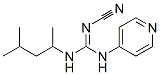 2-Cyano-1-(1,3-dimethylbutyl)-3-(4-pyridyl)guanidine CAS#: 67026-46-4