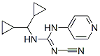 2-Cyano-1-(dicyclopropylmethyl)-3-(4-pyridyl)guanidine CAS#: 67026-51-1